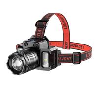 Head Light - Camping Head Torch | Headtorch Rechargeable Waterproof | Motion Sensor Head Light with 5 Modes - Battery Powered Headlight, High Brightness Headlamp for Outdoor Activities