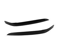 Head Light Eyelid for Commodore, Front Headlight Eyebrow Cover, Glossy Black ABS Protective Headlight Eyelid Replacement for VE Series 1 and 2, Sedan, Wagon, Ute, HSV, Clubsport