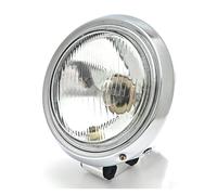 Head Light Motorcycle Universal DC 12V Headlight Headlamp For 883 For Steed VLX 400 For Shadow 600 For Magna 250 Chrome Running Light