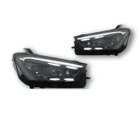 Head Light Parts For Benz GLE W167 2020-2024 Lamps Or Headlights DRL Dual Projector FACELIFT Car Headlight