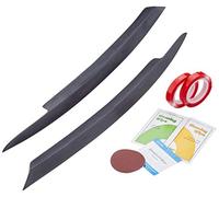 RDX Racedesign Head light spoilers compatible with Seat Exeo (ABS)