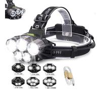 Head Light Torch Lamp Cree LED Rechargeable Flashlight 20000LM