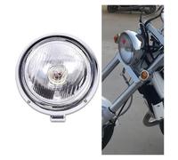 Head Light Universal Motorcycle DC 12V Headlight Headlamp For 883 HOFor DA Steed VLX 400 For Shadow 600 For Magna 250 Chrome Running Light
