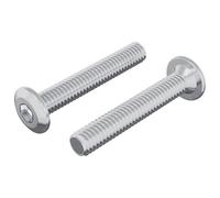 Head Lock Screw Silver Steel Hexagon Phillips Fastener Locking Project vidaXL