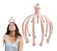 Head Massager - 360 Degree Scalp Massager - Stainless Steel Octopus Head Massage Claw, Manual Scalp Massage Tool for Stress, Relaxation, Spa Healing,
