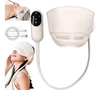 Head Massager and Eye Heating Migraine Relief Device for Headache and Tension Relief, Electric Sleep Aid for Head and Eye Comfort