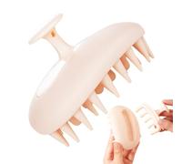 Head Massager Scalp - Silicone Wet and Dry Use Head Massage Stimulator - Scalp Massager Shampoo Brush - for Men Women Girls Lady Family Friends Wife Short Medium Strands