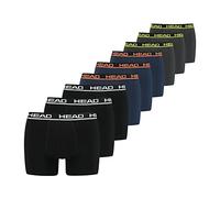 HEAD Men's Boxer, Black/Blue/Grey, XL (Pack of 9)