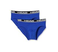HEAD Men's Brief, Blue/Black, L (Pack of 2)