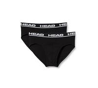 HEAD Men's BRIEF, Black, M (pack of 2)