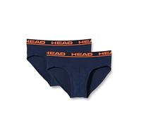 HEAD Men's BRIEF, Blue/Orange, L (pack of 2)