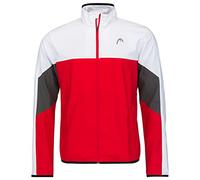 HEAD Men's Club 22 Tracksuit jacket, Red, M UK