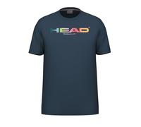 HEAD Men's Rainbow T-Shirt, Navy, M