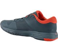 HEAD Mens Revolt Evo Tennis Shoe, Grey Orange, 9.5 UK