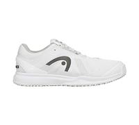 HEAD Men's Sprint Pro 3.0 Grass Tennis Shoes White/Grey, sz 10.5 UK
