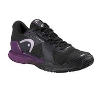 HEAD Men's Sprint Pro 4.0 Clay Women's Tennis Shoes Black Plum