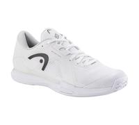 HEAD Men's Sprint Pro Wide Sneaker, White/Black, 7.5 UK