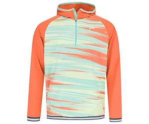 HEAD Men's Topspin Hoodie Hooded Sweatshirt, Pastel Green, XL