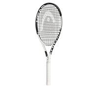 HEAD Metallix Attitude Pro White Tennis Racket - Pre-Strung Adult Tennis Racquet for Control and Maneuverability