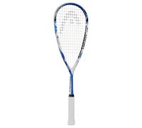 HEAD Microgel 125 Squash Racquet - Blue/White, Size 100