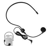 Head Microphone Wired Noise Canceling Flexible Boom Voice Amplifier