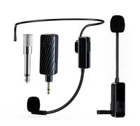 Head Microphone Wireless, Head Sets with Microphones, Bluetooth Headset Mic Ideal for Speakers PA System Voice Amplifier Wireless Microphone for Teacher, Tour Guides, Fitness Instructor
