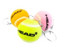 Head Mini Ball Tennis Keychain Pink 50 pcs Lanyard Keychain