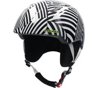 HEAD MOJO kids ski helmet black-white razzle XXS
