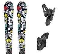 HEAD Monster Easy + Jrs 7.5 Gw - Children - Black / Multicolor - size 127- model 2026 127