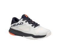 HEAD Motion Padel Junior Shoes, White Blueberry, 8 UK
