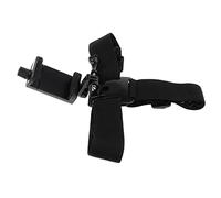 Head Mount with Strap, Holder for POV/VLOG | Adapter Connect the Clip Chest Strap Outdoor, Head-Mounted Holder, First-Person View Video