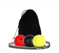 Head Mounted for reflex Ball for Boxing Training, 3 Speed Balls with Adjustable Band for Coordination and Stress Relief Exercise