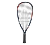HEAD MX Fire 190 Beginners Racquetball Racket - Pre-Strung Head Light Balance Racquet Navy/Orange