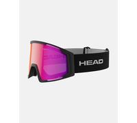 Head - Ski goggles - Neves Pro 5K Red Black in Silicone - Size L Black L