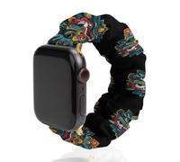 Head of A Chinese Mythical Beast Elastic Smartwatch Replacement Bands