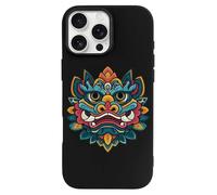 Head of A Chinese Mythical Beast TPU Cell Phone Case Compatible with iPhone 16/16 Plus/16 Pro/16 Pro Max/16 E Soft Protective Shell