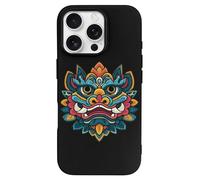 Head of A Chinese Mythical Beast TPU Cell Phone Case Compatible with iPhone 16/16 Plus/16 Pro/16 Pro Max/16 E Soft Protective Shell