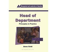 Head of Department: Principles in Practice (Management & Leadership in Education S.)
