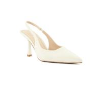Head Over Heels by Dune Apple Ecru Slingback Court Shoes Ecru