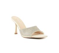 Head Over Heels By Dune Mayana Ecru Heeled Mules Ecru