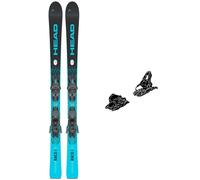 Head - Pack Ski Worldcup E.Race Team Jrs - 140 + Jrs 7.5 Gw Ca Br.78 Solid black speed blue - Ski