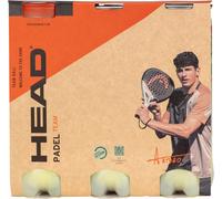 Head Packung mit 3 Flaschen für Padel, Edition 2019, Erwachsene, Unisex, Gelb,