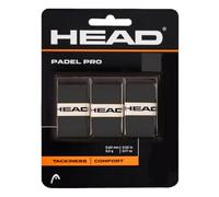 HEAD Padel Pro Unisex Adult Grip Tape, Black, One Size