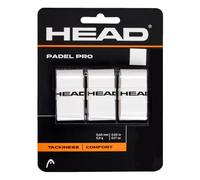 HEAD Padel Pro overgrip, White, standard size
