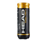 Head Racket Padel Pro S Padel Balls 3 Balls Yellow