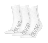 Head Performance Socks 3 Pack White - 6-8