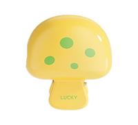 Head Powder Loy, Cup Cover | Protector Lid Of The Head In The Shape Of A Mushroom -Shaped Mushroom - Portable Protection Cap, Yellow, verwijzen naar de beschrijving, Unisex