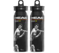 HEAD Prime Squash Balls 3 Balls Black Pack of 2