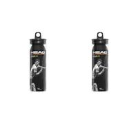 HEAD Prime Squash Balls, 3 Balls, Black (Pack of 2)