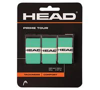 HEAD Prime Tour racket overgrip 3 pack, Mint